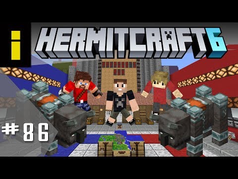 Minecraft HermitCraft S6 | Ep 86: Ravager Run With Grian & Rendog!