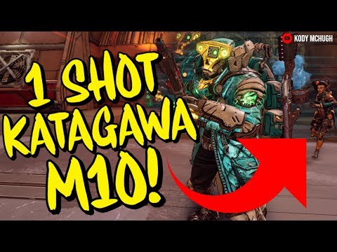 How to: 1 SHOT KATAGAWA JR MAYHEM 10! Fastest Sand Hawk Farm! (Borderlands 3)