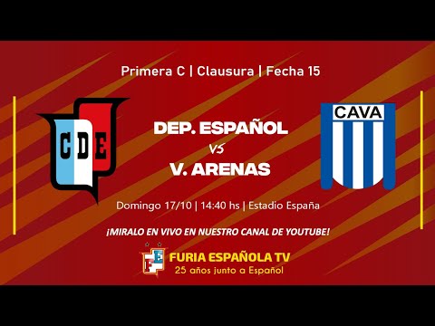 DEPORTIVO ESPAÑOL vs VICTORIANO ARENAS EN VIVO | Primera C - Fecha 15