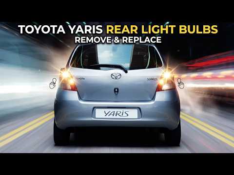 DIY Toyota Yaris Rear Tail Light Bulb Replacement (2005-2013)