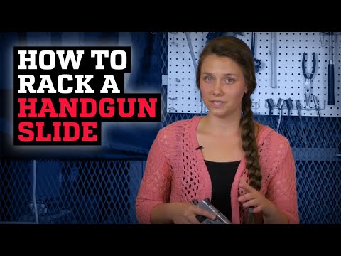How to Rack the Slide on Your Handgun