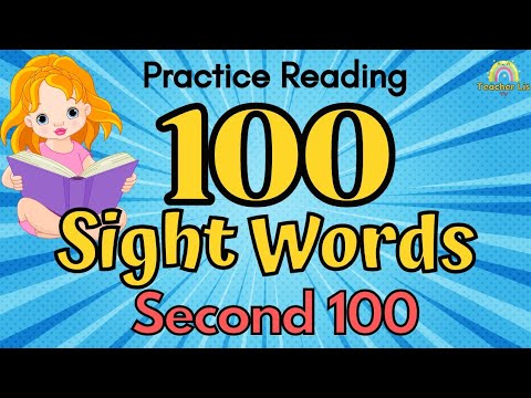 Practice Reading Second 100 Sight Words For Kids