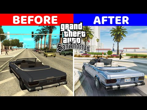 How To Install GTA San Andreas Best Realistic Graphics Mod | For Low End PC! 2023