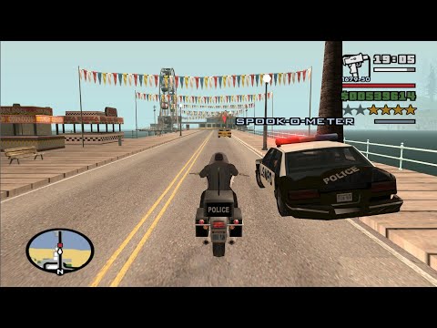 Snail Trail with a 4 Star Wanted Level - Syndicate mission 6 - GTA San Andreas