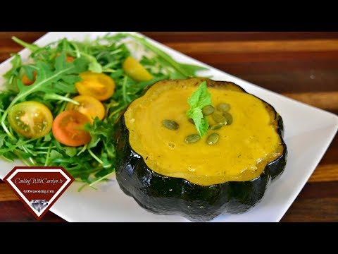 EASY VEGAN ACORN SQUASH SOUP | VEGAN RECIPE | DON'T BE AFRAID |Cooking With Carolyn