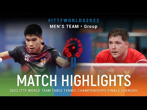 Highlights | Pattaratorn Passara (THA) vs Mishel Levinski (USA) | MT Grps | #ITTFWorlds2022