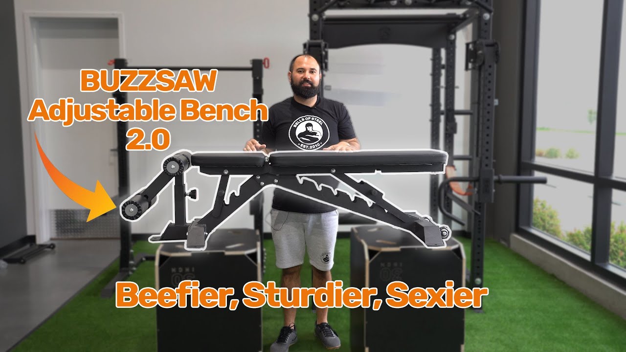 Buzz-Saw Heavy-Duty Adjustable Bench Overview Thumb