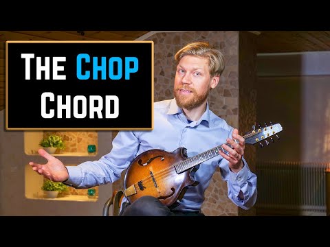 Bluegrass Mandolin Lesson - Rhythm - The Chop Chord