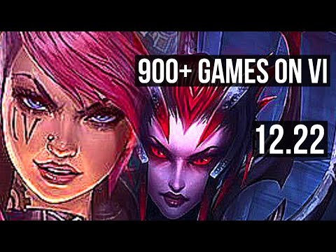 VI vs ELISE (JNG) | 4/0/6, 3.2M mastery, 900+ games | EUW Master | 12.22