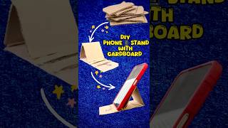DIY 💡Make a Phone 📱 Stand with Cardboard 📦