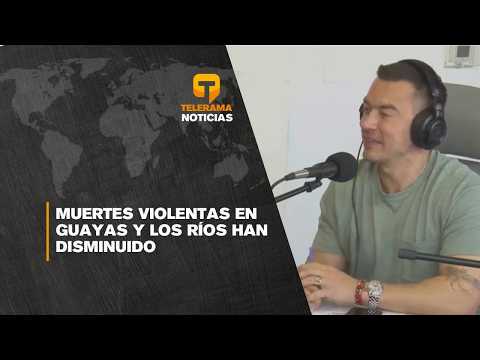 Muertes violentas en Guayas y Los Ríos han disminuido