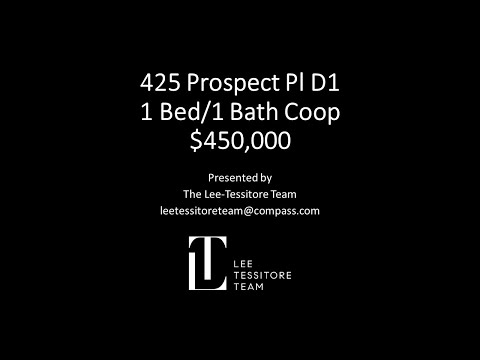 425 Prospect Place Unit D! Video Tour