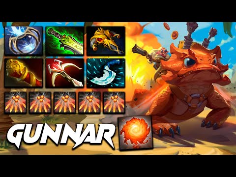 Gunnar Snapfire - Dota 2 Pro Gameplay [Watch & Learn]