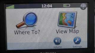 Garmin Nuvi 50 GPS: How to delete and save favourites