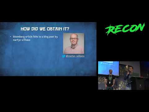 Recon 2018 Montreal - SiliVaccine: North Korea's weapon of Mass Detection