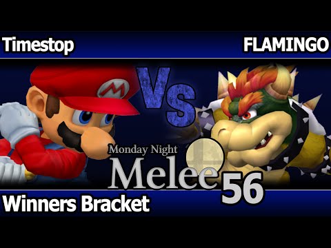 MNM 56 Melee - Timestop (Mario, et al.) vs GG | FLAMINGO (Bowser, Jigglypuff) - Winners Bracket