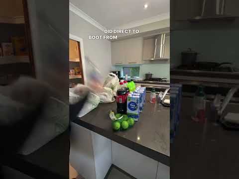 Compra de mantimentos Woolworths, direto para inicializar. Qual é a norma para esse serviço? Eles colocam os itens que eu