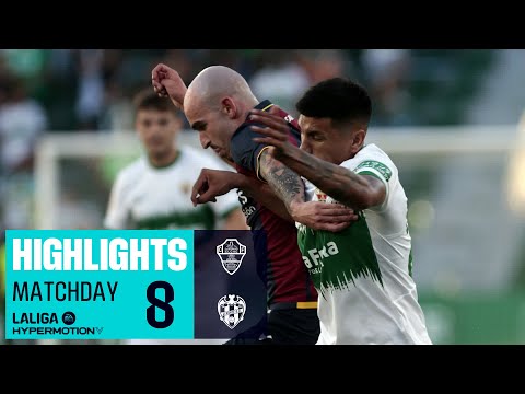 Resumen de Elche vs Levante Matchday 8