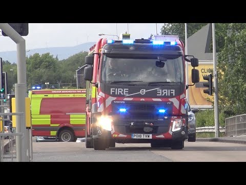 *REDIRECTED* Ashton Technical Response Unit (TRU) Turnout - Greater Manchester Fire & Rescue Service