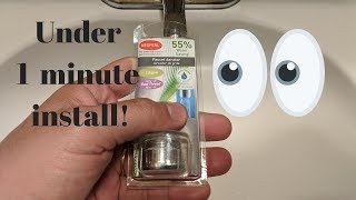 60 Second Install Cuts Your Water Bill Dramatically