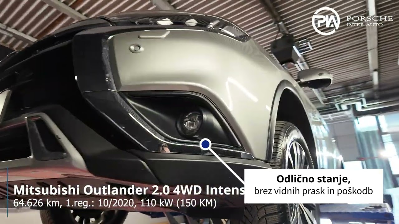 Mitsubishi Outlander 2.0 4WD Intense+ CVT - SLOVENSKO VOZILO
