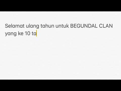 A DECADE BEGUNDAL CLAN AT BOSHE VVIP JOGJA!