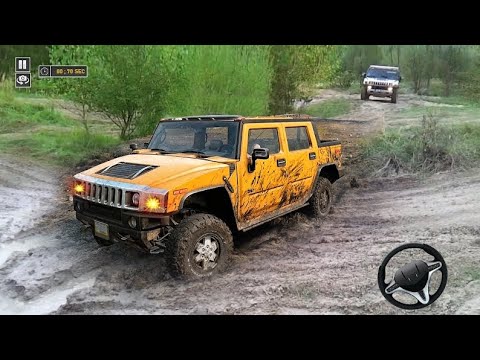 Extreme Jeep Driving Simulator  Offroad SUV 4x4 Hummer Hill Drive  Android GamePlay@King-Games