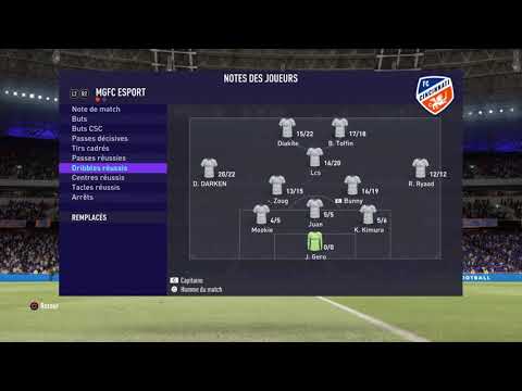 [#EFR - J4] "Stats" RCGrasse eSport - MGFC eFOOT