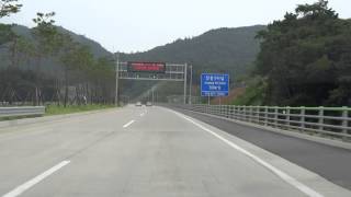 preview picture of video '【レンタカーで韓国縦断 11】 車載動画 南海高速道路 康津～宝城'