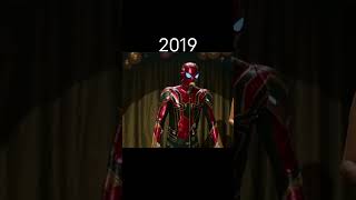 Evolution Of Iron Spider Suit (Spider-Man)#shorts 