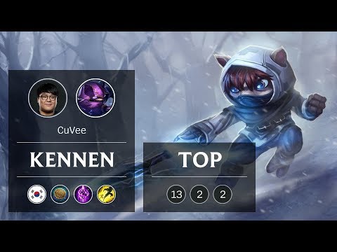Kennen Top vs Renekton - KR Grandmaster Patch 9.3