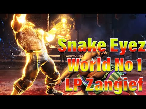 SF6 - Snake Eyez Wolrd No 1 LP Zangief 🔥 08-30-2023