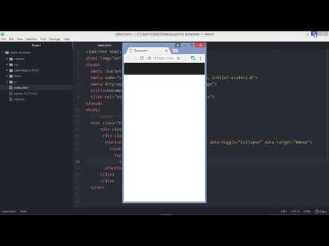 How To Build CMS Admin Template With BootStrap