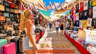 Manavgat BAZAAR 💰 THURSDAYS 4K Full Review CITY MARKET TÜRKIYE #Antaly