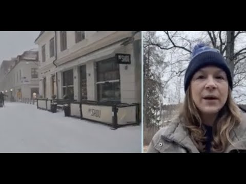 Här börjar snön dra in över Sverige • Vitt i Göteborg