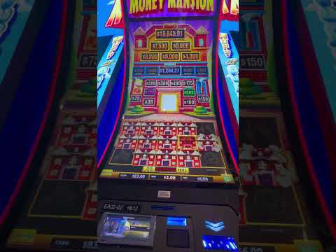 Mansion Feature on Huff N Puff Money Mansion. #jackpot #slot #casino #slotmachine #cash #slots