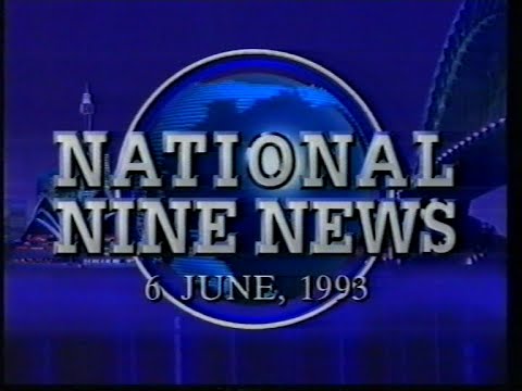 National Nine News Sydney (6.6.1993) [Full Bulletin]