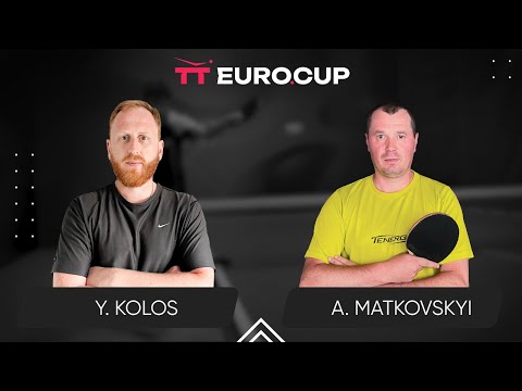 13:40 Yurii Kolos - Andrii Matkovskyi 08.01.2024 TT Euro.Cup Ukraine Professional. TABLE 4