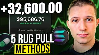 Top 5 Methods To Rug Pull Memecoins On Pump Fun (FOR BEGINNERS)