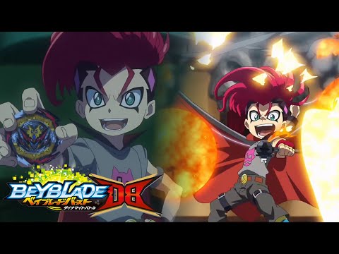 Beyblade Burst DB Dynamite Battle - Episode 1 - Dynamite Belial - Bell Vs Basara - AMV