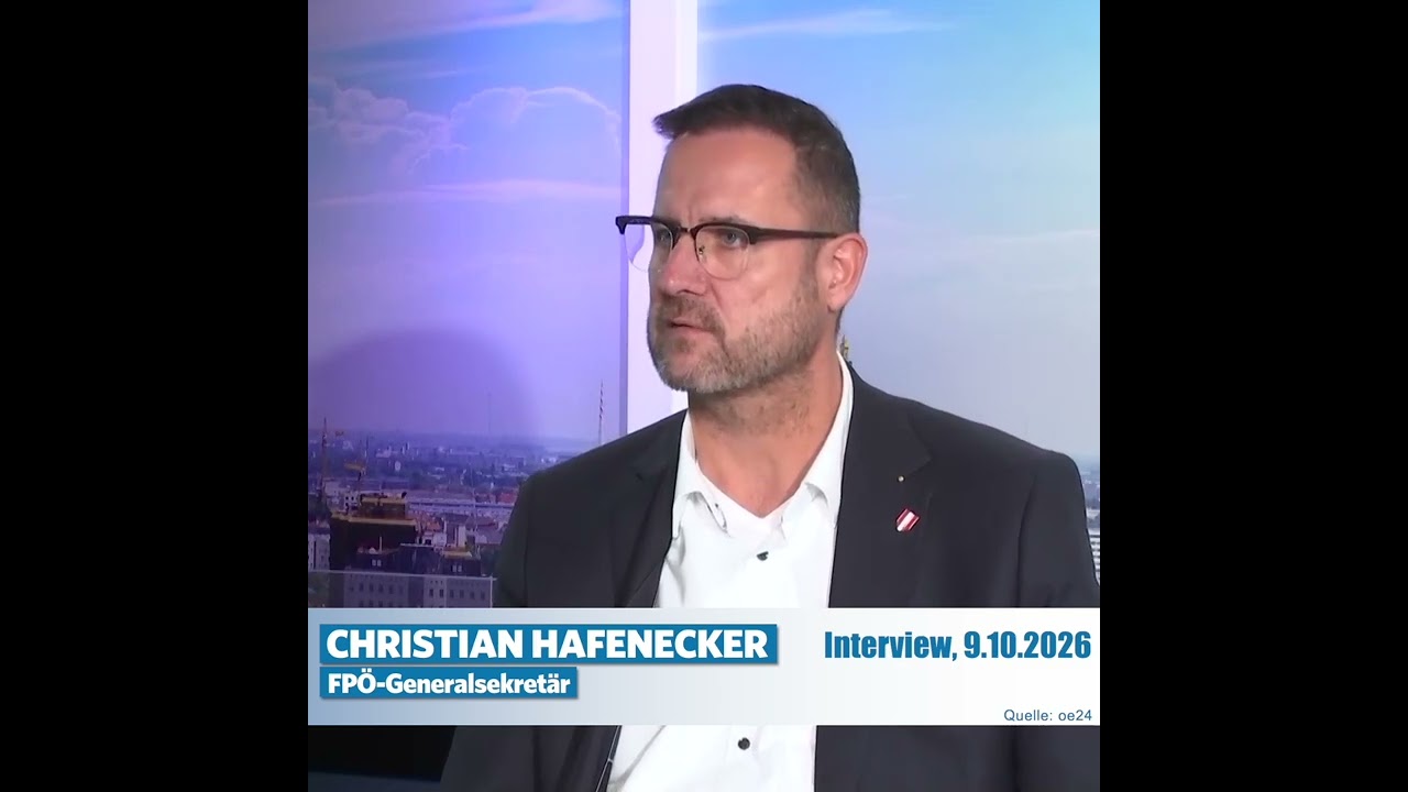 „DIE REGIERUNG IST AM ENDE!“ – Hafenecker kündigt Misstrauensantrag an