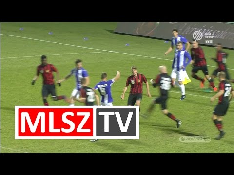 Viktor Angelov gólja az Újpest FC - Budapest Honvéd mérkőzésen