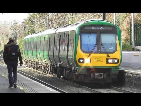 Irish Rail 29000 Class Commuter Train 29109 - Raheny Station, Dublin