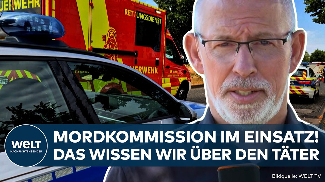 MESSERATTACKE IN TRIER: Mordkommission ermittelt! Das ist bislang über den Täter bekannt