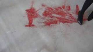 Reverse glitter kick