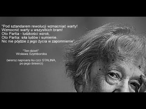 Leszek Żebrowski - pseudoautorytet Wisława Szymborska