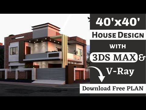 3ds Max Tutorial in 11 Hours Complete Exterior Elevation Facade Design