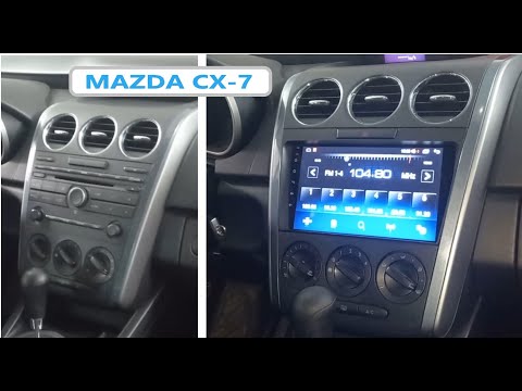 Android head unit installation on Mazda CX 7