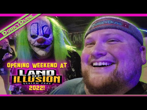 Land Of Illusion - First haunt stop of 2022! New house & Micro wrestling!