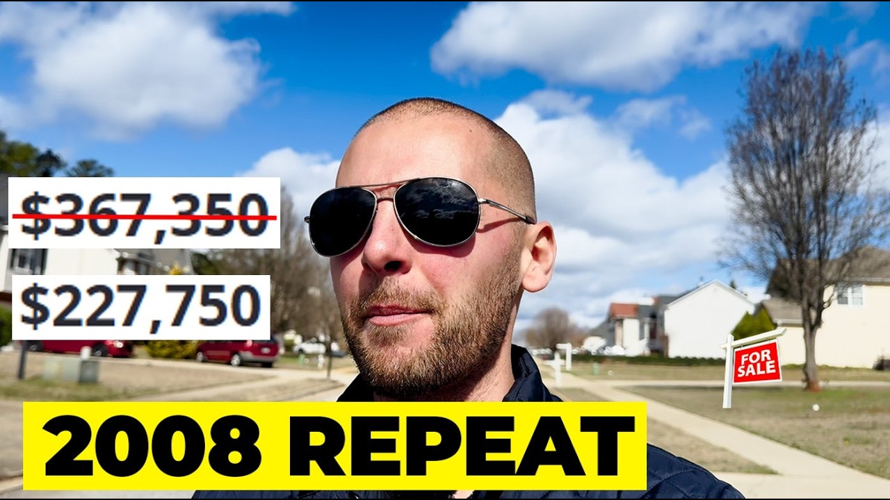 It’s worse than 2008. Wall Street exiting the housing market at huge discounts.